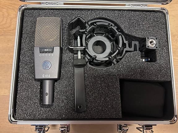 AKG C414 xls kondensatormikrofon med koffert