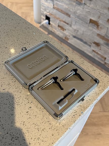 Ortofon Concorde DJ-pickuper – sett (2 stk) med original koffert