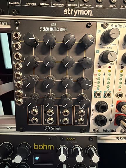 AI Synthesis AI018 Stereo Matrix Mixer Eurorack modul