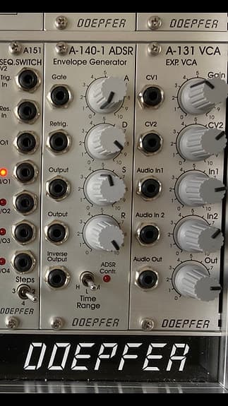 Doepfer A131 Exp VCA Eurorack Module (Ønskes Kjøpt)