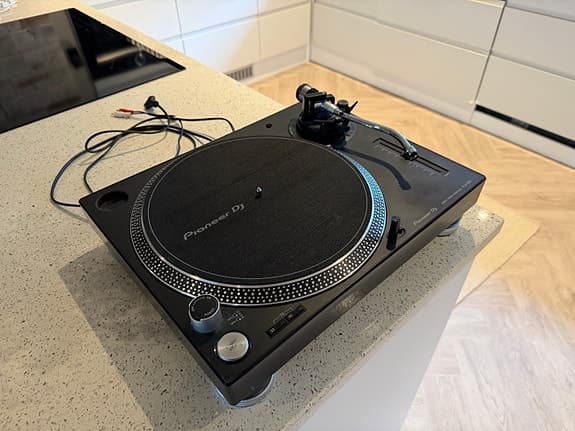 Pioneer PLX-500 platespiller – direktedrevet DJ/vinyl-spiller