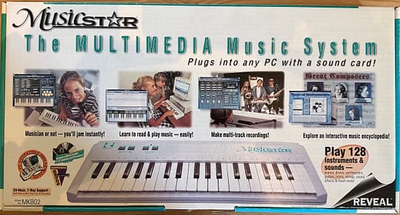 Star Multimedia Music Station MIDI-keyboard til PC
