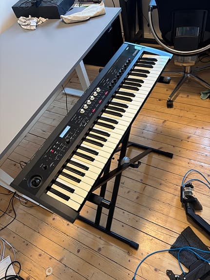 Korg PS60 synthesizer 61 tangenter