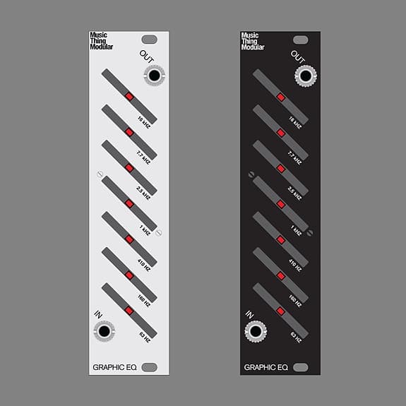 Music Thing Modular Graphic EQ Eurorack-modul