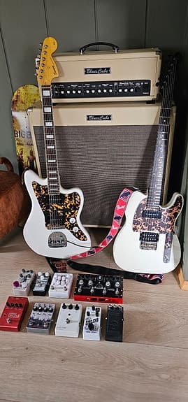 Flyttesalg: MJT, Jazzmaster, Keeley, Gutus, OBNE