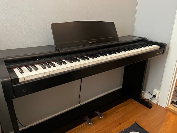 Technics PX44 Digital Piano – 88 vektede tangenter med stativ og pedaler