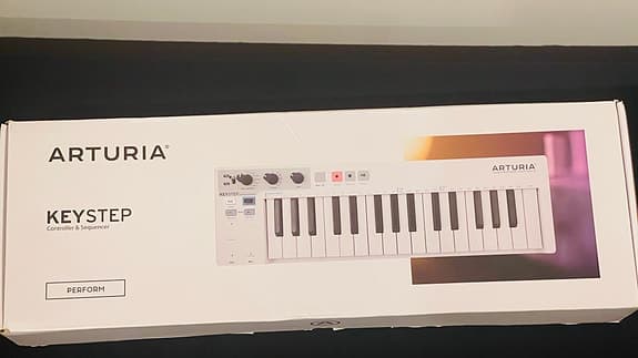 Arturia Keystep MIDI-keyboard hvit