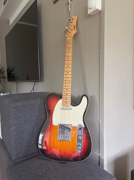 Morgan Telecaster sunburst