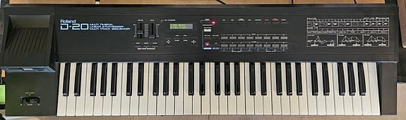 Roland D-20 Multitimbral LA synth