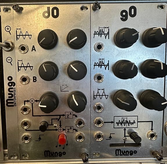 Mungo d0 og g0 v2 Eurorack moduler
