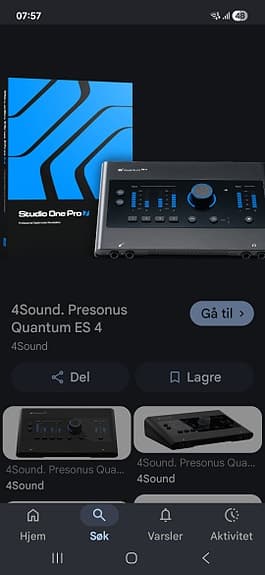 Presonus Quantum ES 4 lydkort / audio interface