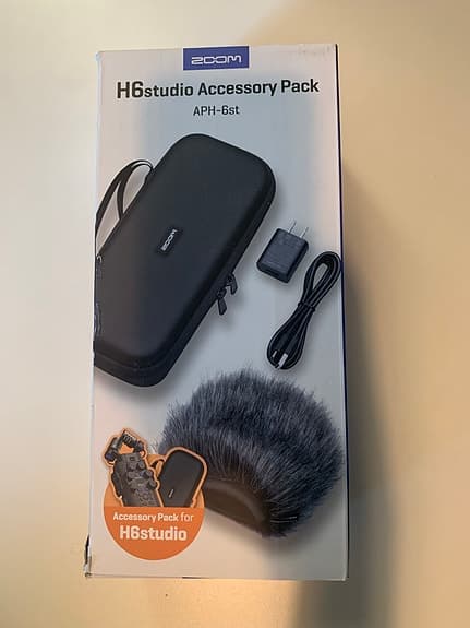 Ubrukt Zoom H6 studio Accessory Pack