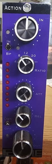 Purple Audio Action kompressor 500-serie modul