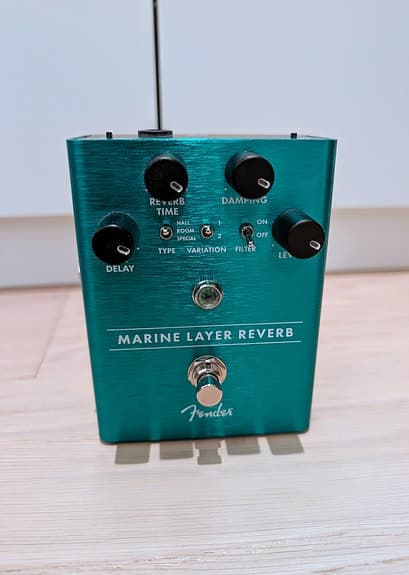 Fender Marine Layer Reverb gitarpedal.