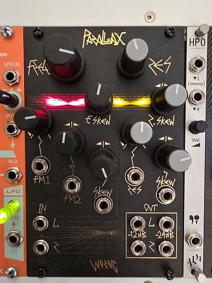 Worng Electronics Parallax stereo filter modul til Eurorack