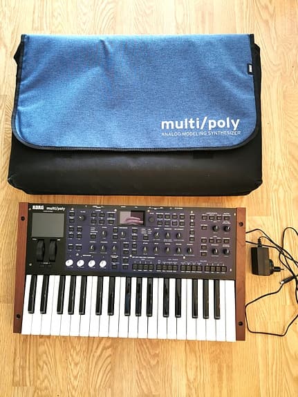 Korg Multipoly Analogue Modeling Synthesiser with Soft Carry Case