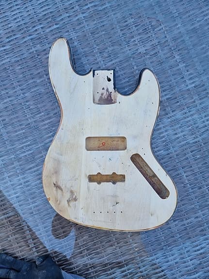 Jazz bass kropp, prosjekt