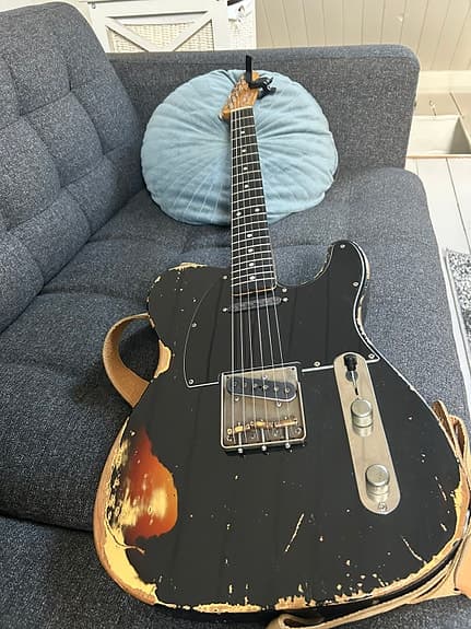 MJT Telecaster. Heavy Relic