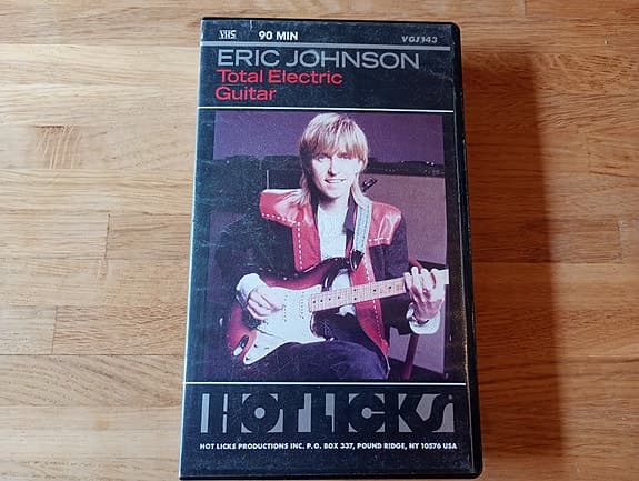 Eric Johnson: Total Electric Guitar VHS | Komplett m/hefte
