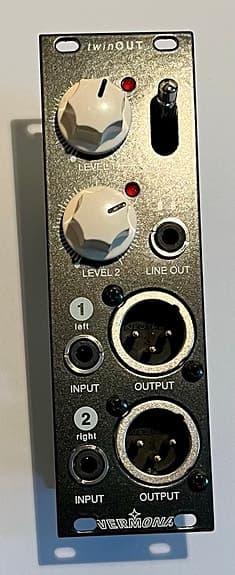 Vermona Twin Out DI/audio interface (eurorack)
