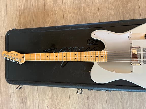 Fender Telecaster Blacktop MN Silver 2012