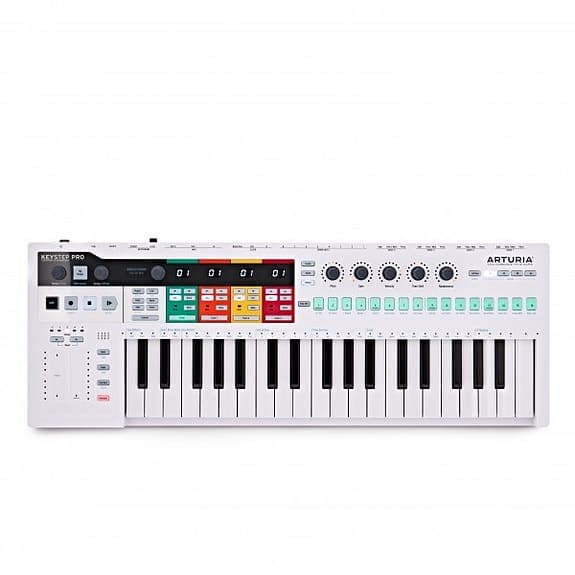 Arturia KeyStep Pro MIDI-keyboard hvit