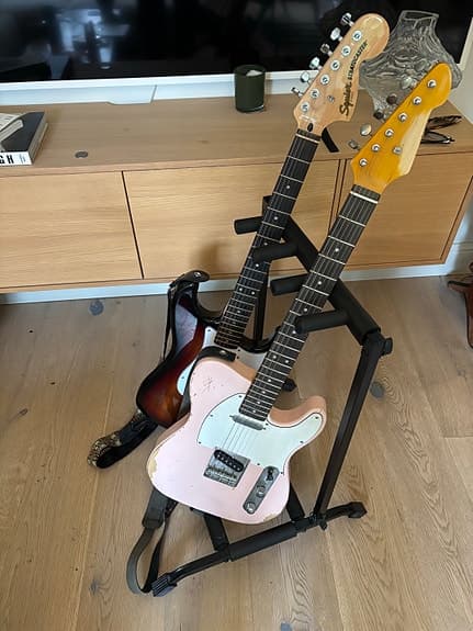 Elektriske gitarer Telecaster og Stratocaster-type