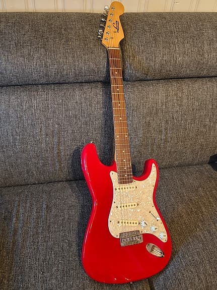 Levin stratocaster - kom med bud! 😀