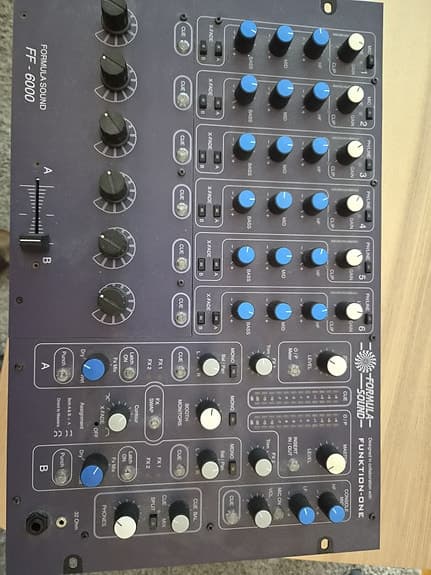 Formula Sound FF-6000R Dj mixer selges Formula Sound FF-6000R Sound FF-6000R