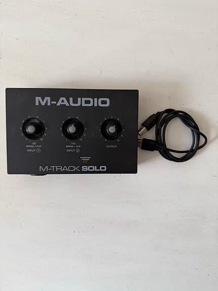 M-Audio M-Track Solo USB lydkort / audio interface