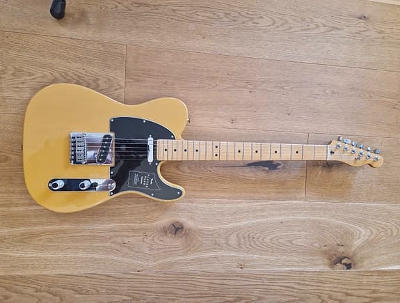 FENDER PLAYER PLUS TELECASTER®, MAPLE FINGERBOARD, BUTTERSCOTCH BLONDE