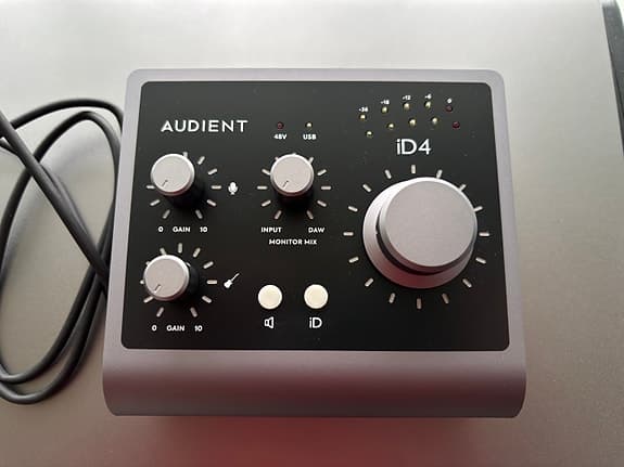 Audient iD4 mkII USB-C lydkort / audio interface
