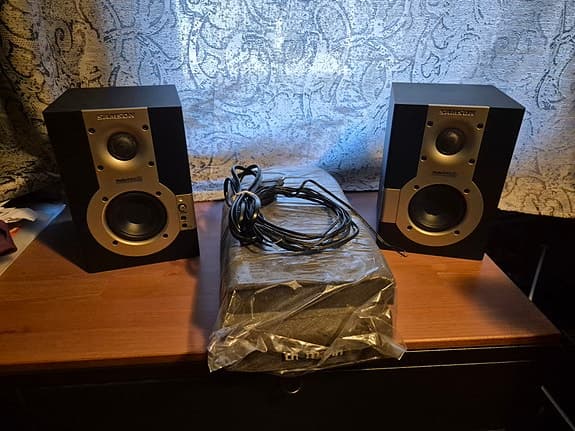 Samson Media One Aktiv Studio Monitor set + skum