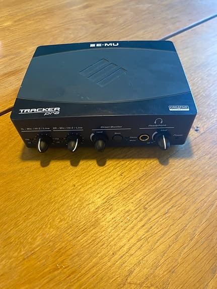 E-MU Tracker Pre USB lydkort / audio interface
