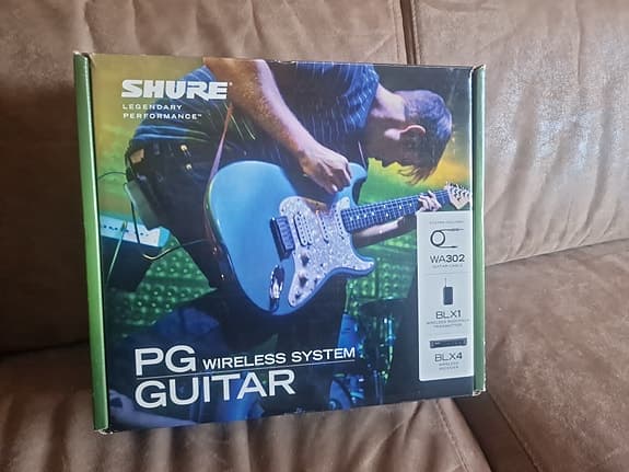 Shure PG wireless guitar systems
