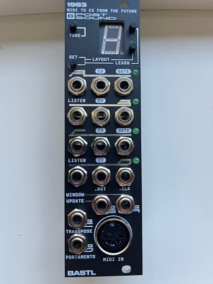 Eurorack - Bastl 1983 MIDI/CV-modul