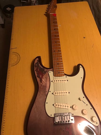 Fender Stratocaster m/ Tom Anderson/Guitar Workshop hals.