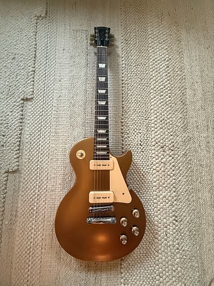 Gibson Les Paul '50s Tribute Goldtop med P-90-pickuper