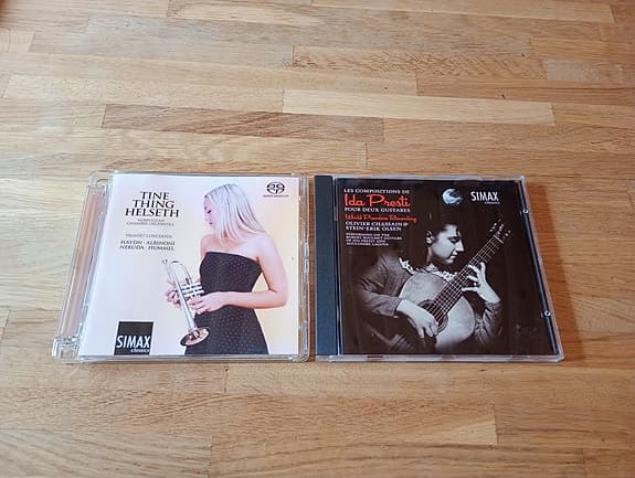 Simax Classics 2CD Pakke – Tine Thing Helseth SACD & Ida Presti (OOP)