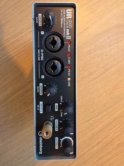 Steinberg UR22 mkII USB lydkort / audio interface