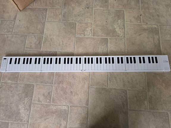 Sammenleggbart el/digital-piano