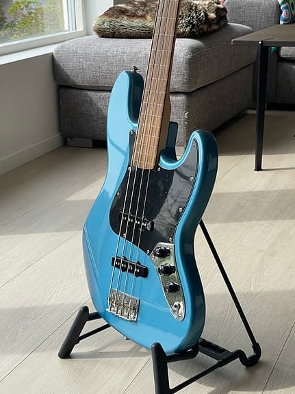 Fender jazz bass fretless MIM 1997 - reservert