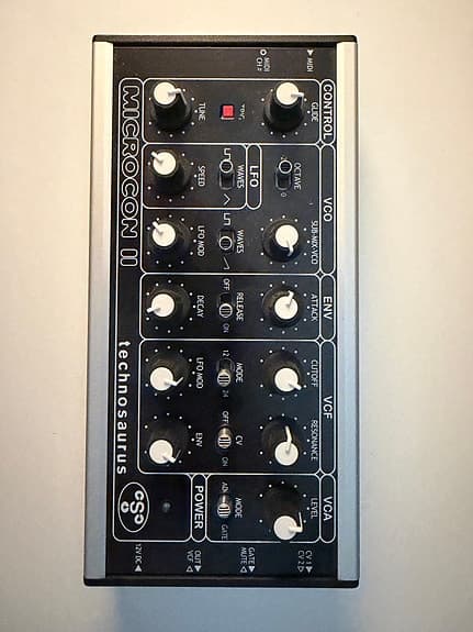 Technosaurus Microcon II analog synthesizer