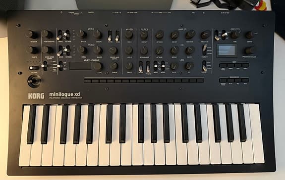 Korg Minilogue XD synthesizer