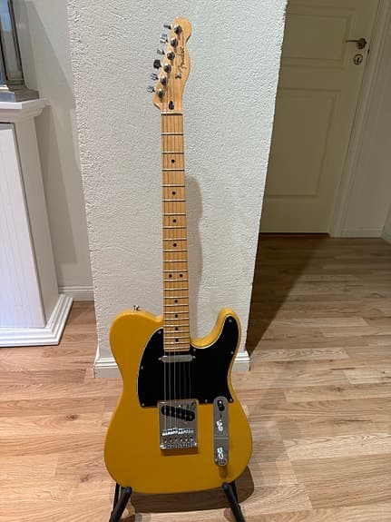 Fender Player Telecaster MN Butterscotch Blonde – Lite brukt