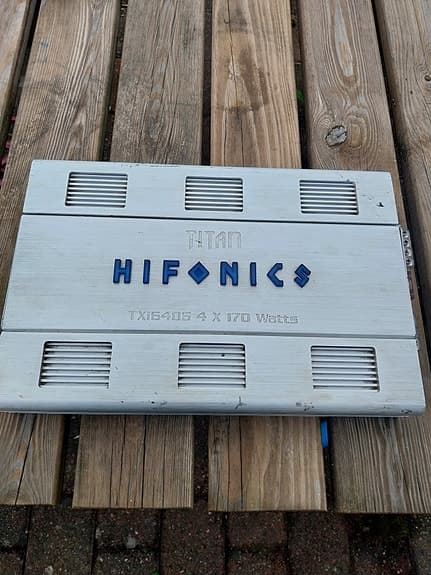 Hifonics Titan TXi6406 4 kanals bilforsterker