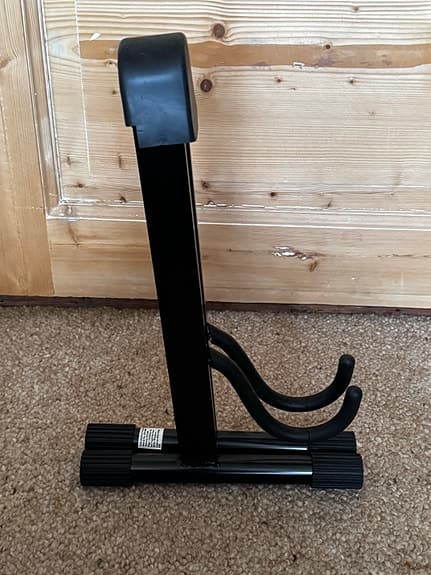 Paget E-Bass/E-Guitar HB138M gitarstativ svart