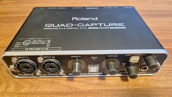 Roland Quad-Capture USB lydkort audio interface