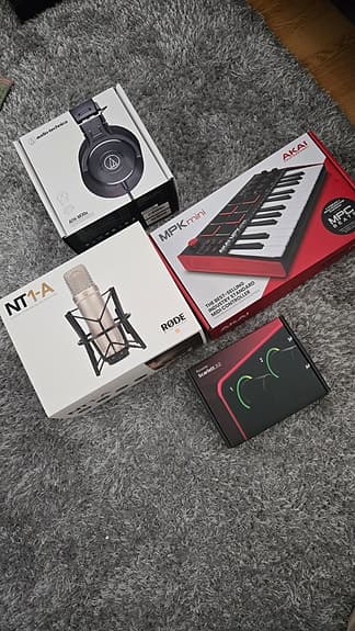 Studio Gear – Barely Used, Great Condition