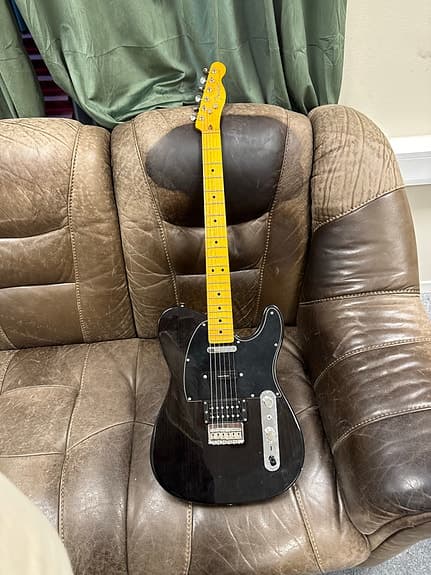 Fender Telecaster svart